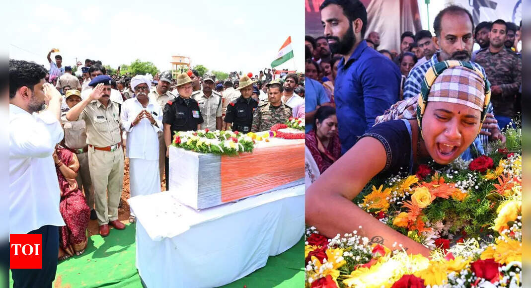 Andhra Pradesh soldier Murali Naik's final rites held amid chants and tears