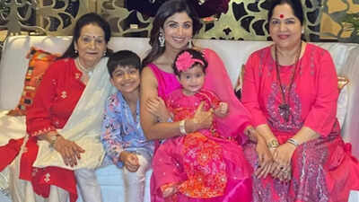 Shilpa Shetty says 'Happy Mother's Day to mine and yours'