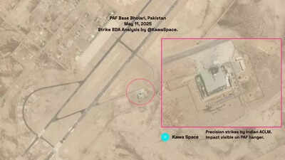 Air Force conducts precision strikes on multiple Pakistani airbases; satellite imagery reveals damage to key infrastructure