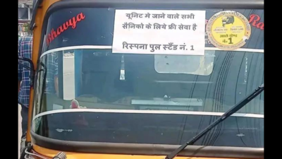 Auto, taxi drivers in Uttarakhand offer free rides for soldiers going back to duty amid India-Pakistan tensions