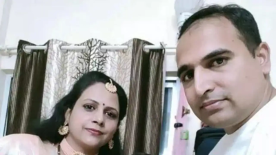 'I love you': IAF martyr Sergeant Surendra Moga's wife clutches his uniform as family bids final goodbye