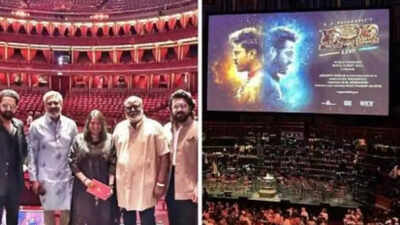 Team 'RRR' hosts special screening at London's Royal Albert Hall
