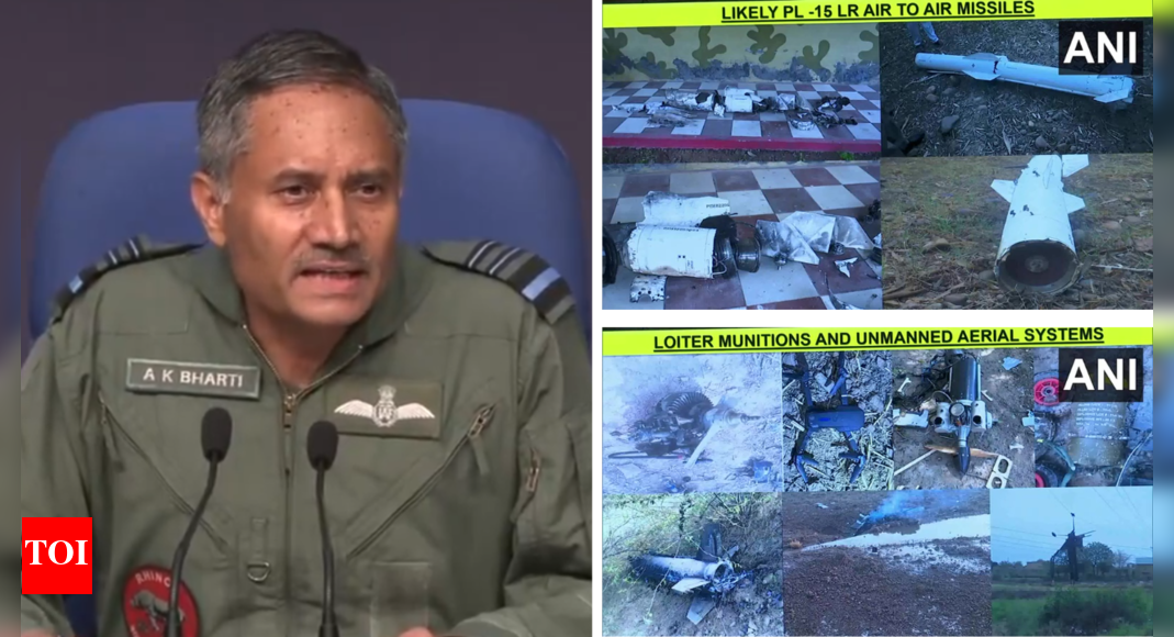 सिंदूर ऑपरेशन: DGMOS चीनी PL-15 मिसाइल, तुर्की ड्रोन के टुकड़े दिखाता है; वे कहते हैं कि बहुपरत वायु रक्षा ग्रिड अभेद्य निकला | भारत समाचार