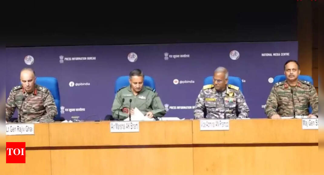 'Pak chose to back terrorists': DGMO briefing on Operation Sindoor