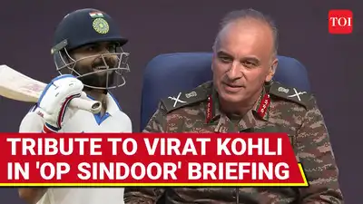 DGMO Ghai Calls Kohli His Favourite Following Batsman's Retirement Amid Briefing On Strikes