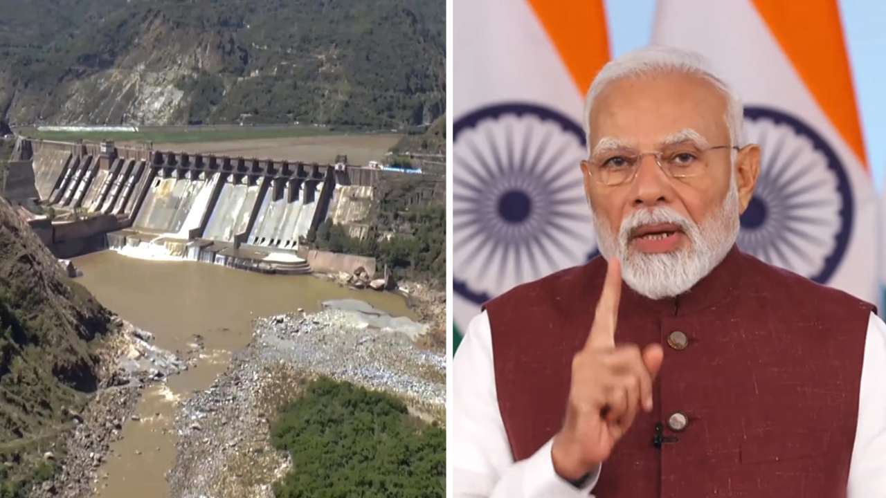 'Water and blood cannot flow together': PM Modi signals no reversal on Indus  Waters Treaty suspension | India News - The Times of India