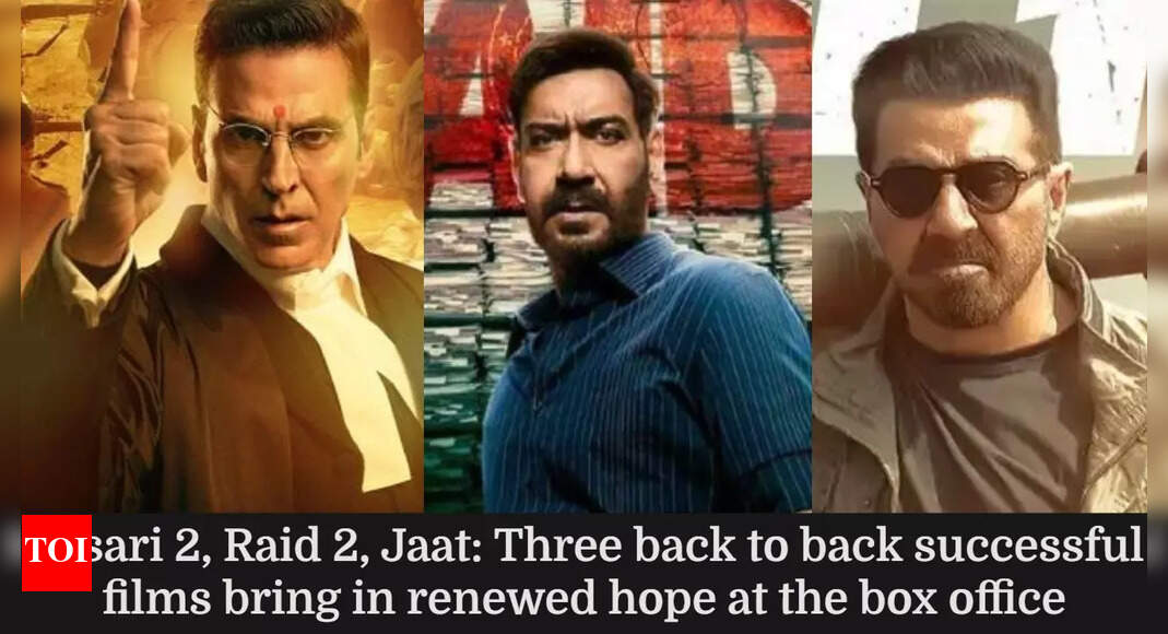 Jaat, Kesari 2, Raid 2: Box office is on a roll with Rs 300 cr