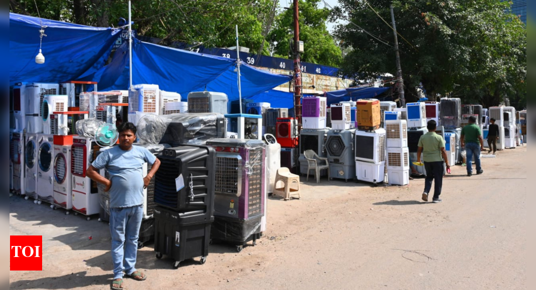Cooler summer puts business on ice, dampening air-cooler sales at Delhi's Kamla Market