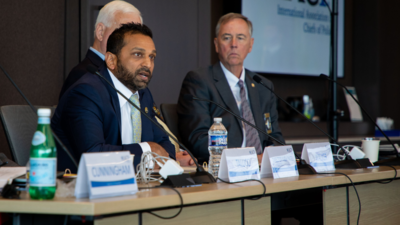 Days after backtracking on low budget for FBI remarks, Kash Patel chairs meet with police chiefs