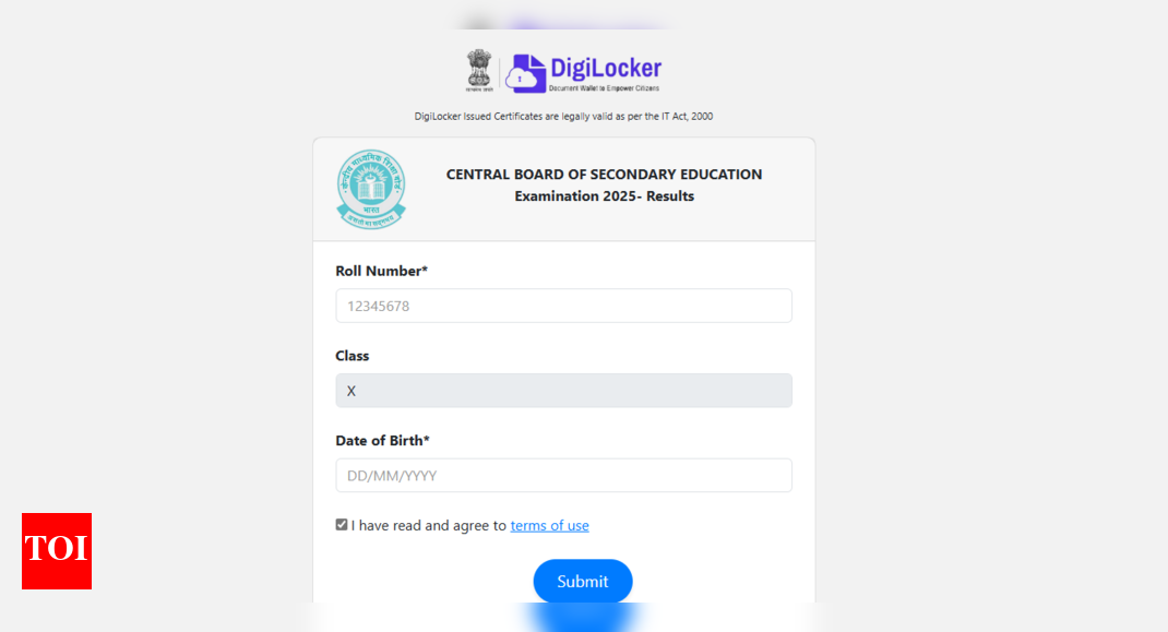 CBSE Class 10th result 2025 declared with 93.66% pass rate: Direct link to download scorecards here