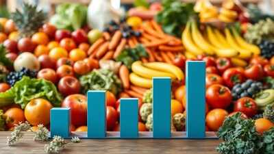 The notable reduction in both inflation can be primarily attributed to decreased prices across several essential categories. (AI image) April 2025 retail inflation eases to 3.16%; lowest year-on-year inflation since July 2019