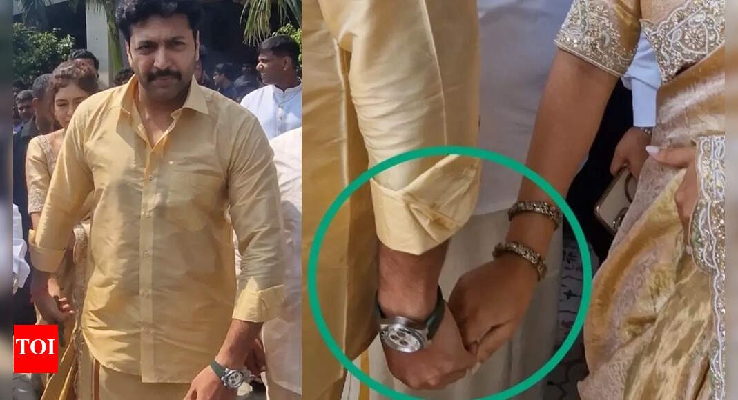 Ravi Mohan’s luxury watch steals the spotlight