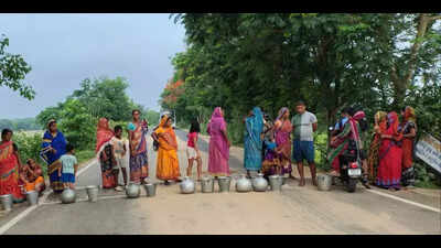 Women-led stir over water woes in Kendrapada district