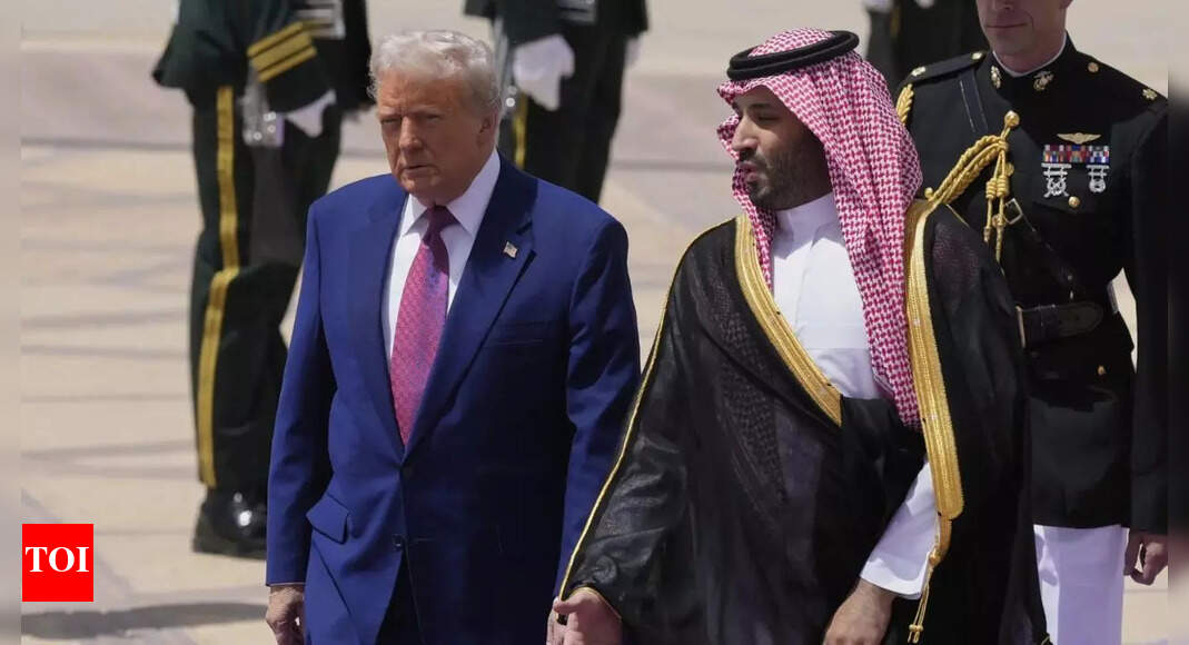 Trump says he's so impressed with Mohammed bin Salman as he's 'wise beyond his years'