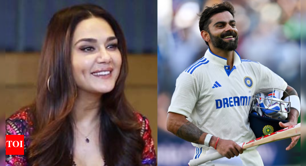 Priti Zinta से पता चलता है कि उसने मुख्य रूप से विराट कोचली के लिए क्रिकेट का परीक्षण देखा, पेन का मीठा संदेश: “उसने इतना जुनून भर दिया …”