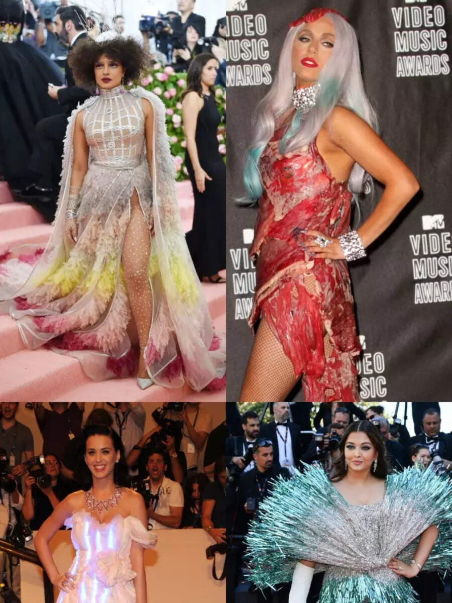 Unconventional looks of celebrities on the Red Carpet