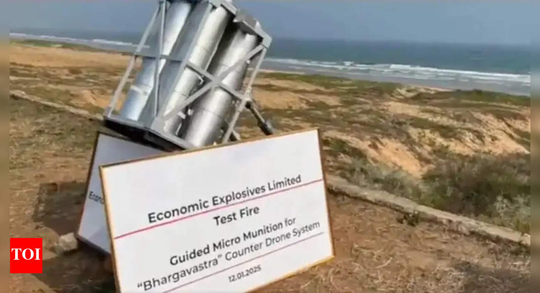 Watch: India test fires 'drone killer' Bhargavastra
