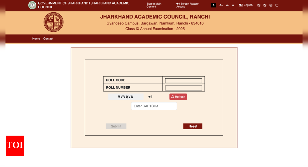 JAC 9th Result 2025 Out: Download Jharkhand Board Class 9