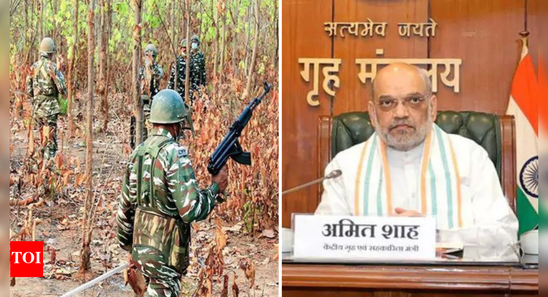 'From red terror to Tricolour': Shah hails elimination of 31 maoists