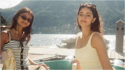 Ananya Panday and sister Rysa spark fashion goals with stunning Lake Como getaway