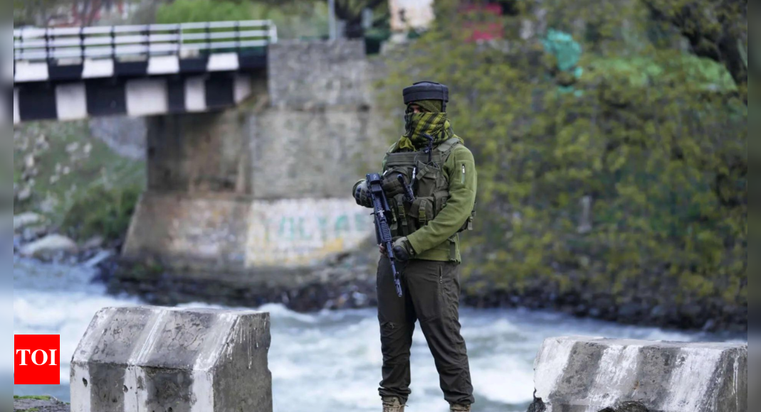 Encounter under way between security forces and terrorists in J&K's Awantipora
