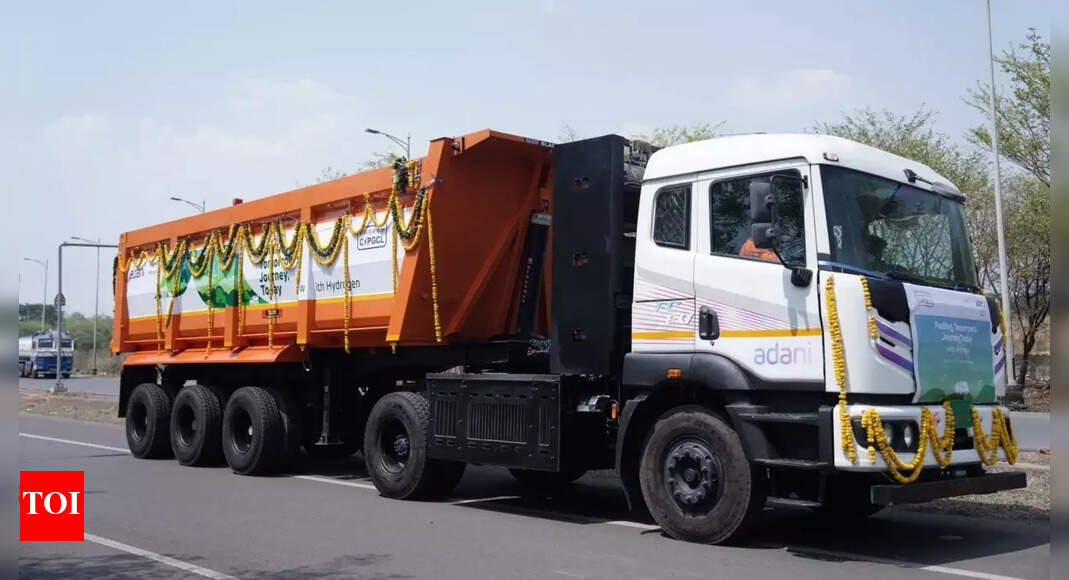 Adani Group Unveils India's First Hydrogen-Powered Truck for Mining Logistics