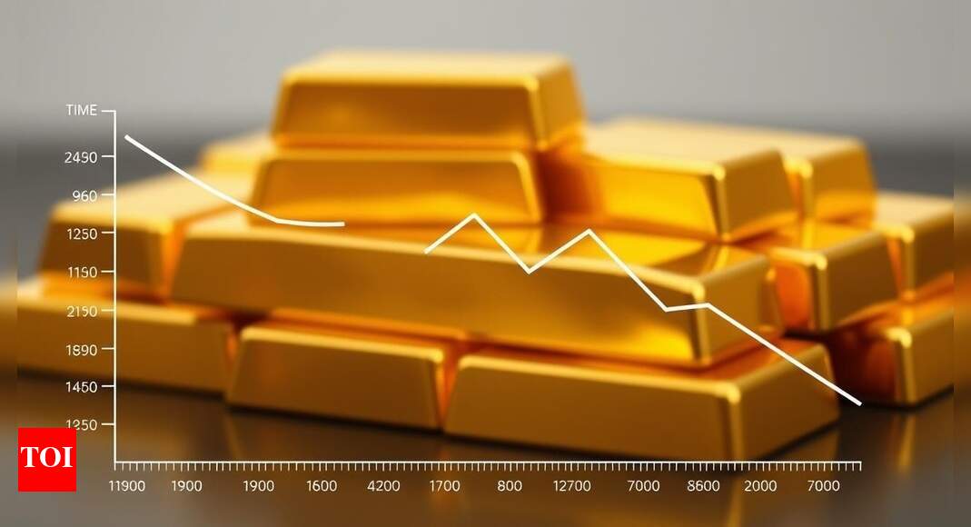Gold rate today: Gold prices down Rs 7,900 per 10 grams from record highs