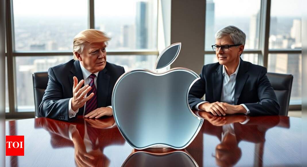 'Don’t want you building in India': Trump’s clear message to Apple CEO to 'Make in US'