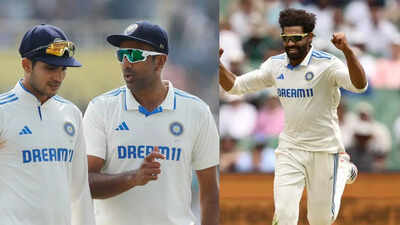 The captaincy question for India in tests needs answering, and Ashwin can't overlook Jadeja (Image via X/@ShubmanGill & Samayam Malayalam) 'If you can train someone for two years, why not Jadeja': R Ashwin on India's Test captain debate and Shubman Gill
