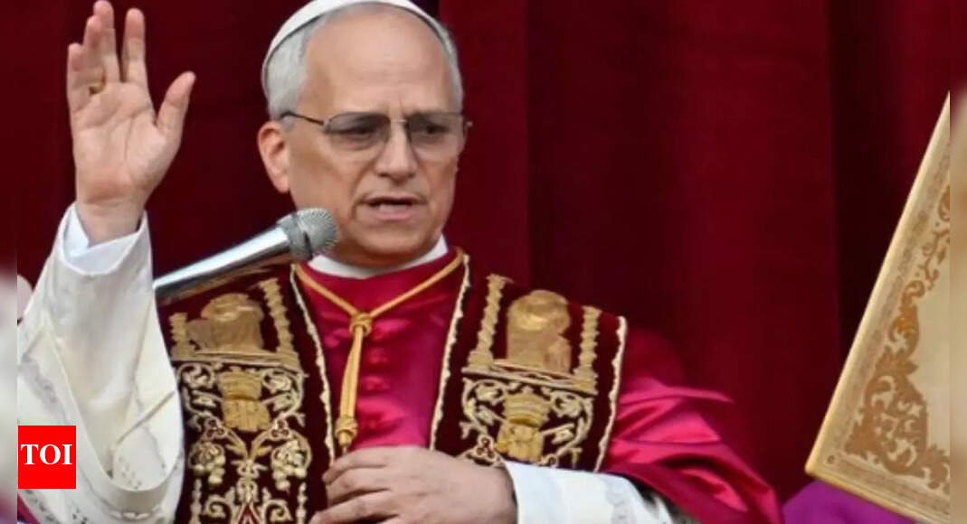 Pope Leo XIV shares his first social media post as pontiff and deletes ...