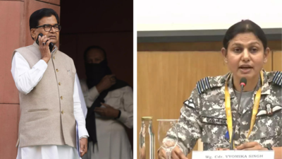 Ram Gopal Yadav sparks row with 'caste' remark on Wing Commander Vyomika Singh