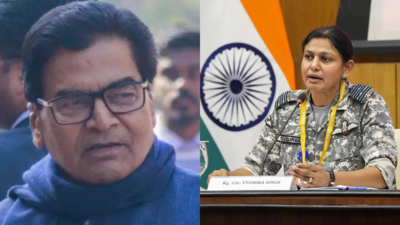 Ram Gopal Yadav sparks row with 'caste' remark on Wing Commander Vyomika Singh