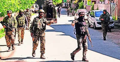 Agency photo 3 more terrorists killed in Kashmir, total 6 in 48 hours