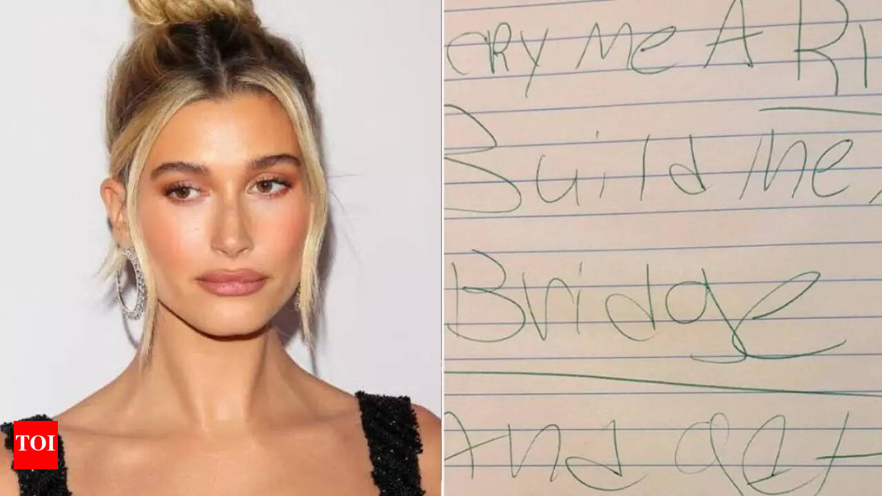 Hailey Bieber's cryptic message sparks speculation about Justin Bieber's  mental health | - The Times of India