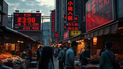 Asian markets experienced a downturn on Friday, mirroring Thursday's mixed global cues. Investor caution prevailed as initial optimism from China-US trade talks waned. Shanghai, Nikkei, and Hang Seng indices declined, while South Korea's Kospi showed a slight increase. US markets saw modest gains amid uncertainty over trade tensions, with the S&P 500 nearing its record high. Asian stocks slip as US-China trade optimism fades: Hang Seng plunges 200 points, Nikkei 0.25% down
