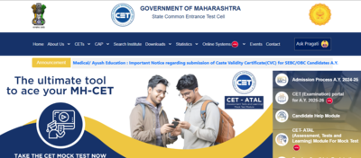 MHT CET 2025 final answer key expected to release soon: Check steps to access from official website – Times of India