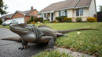 Horror in Bangkok: Monitor Lizard feeds on abandoned baby’s body
