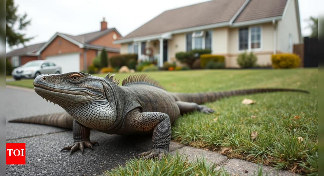 Horror in Bangkok: Monitor Lizard feeds on abandoned baby’s body