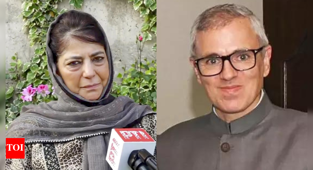 ''I’ll rise above the gutter ... ':'Mehbooba and Omar spar over IWT