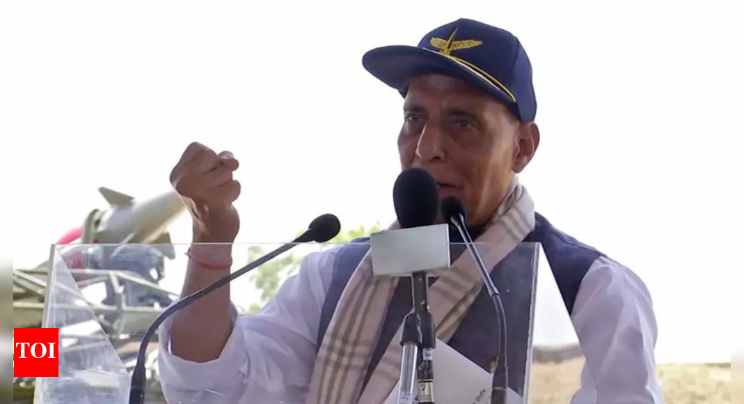 'Will spend a large portion on terror infrastructure': Rajnath Singh calls on IMF to reconsider loan to Pakistan