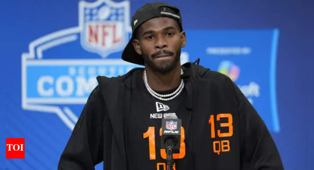 Shedeur Sanders draws attention with swagger and precision at Browns  practice | NFL News - The Times of India