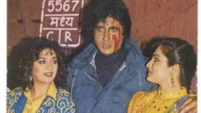 Madhuri Dixit was fired when she refused to do THIS bold scene on camera in a film co-starring Amitabh Bachchan