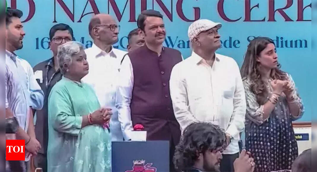 रोचिटा शर्मा स्टैंड: वीडियो: रोचिट शर्मा भावुक हो जाता है, क्योंकि माता -पिता वानखदे में अपने नाम के साथ रैक पर जाते हैं | क्रिस्टेट समाचार