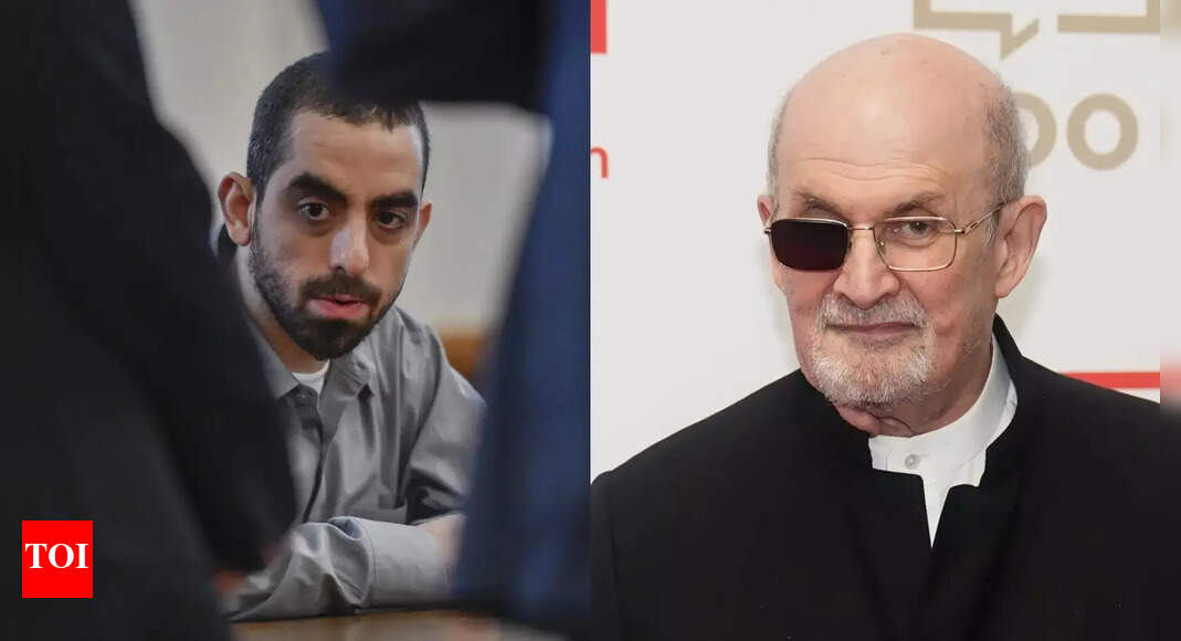 Author Salman Rushdie's attacker sentenced to 25 years in prison