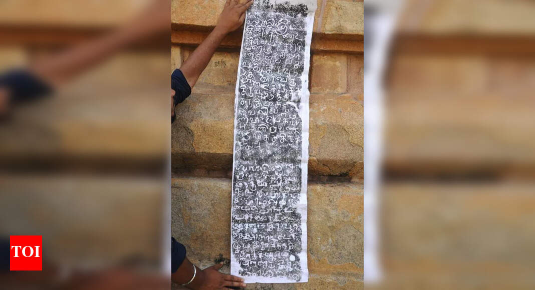 New stone inscriptions put Ootathur Sivan temple two centuries older to ...