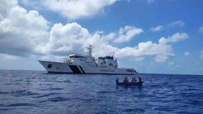 Coast Guard rescues survivors of capsized cargo vessel | Mangaluru ...