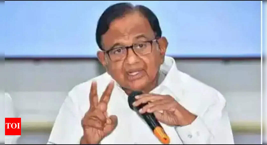 INDIA bloc ‘frayed’, says Chidambaram, calls for coordination