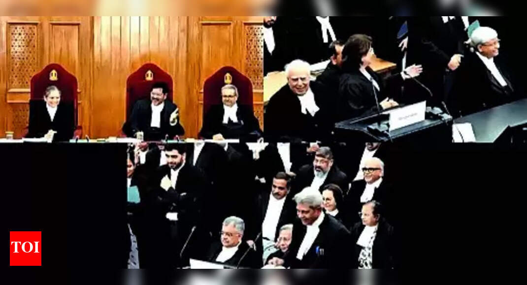 CJI ने जस्टिस बेला त्रिवादी अलविदा के बहिष्कार के लिए वकीलों के संघ को फटकार लगाई भारत समाचार