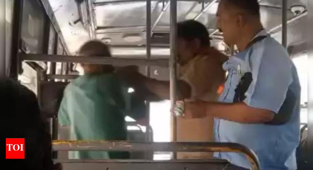 Crew attacks, pushes elderly man off Chennai bus for occupying differently-abled seat
