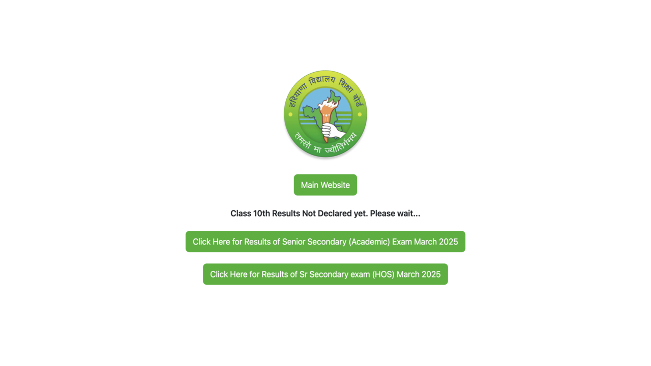 Haryana 10th Result 2025 Date: How to check HBSE class 10 scorecards online at bseh.org